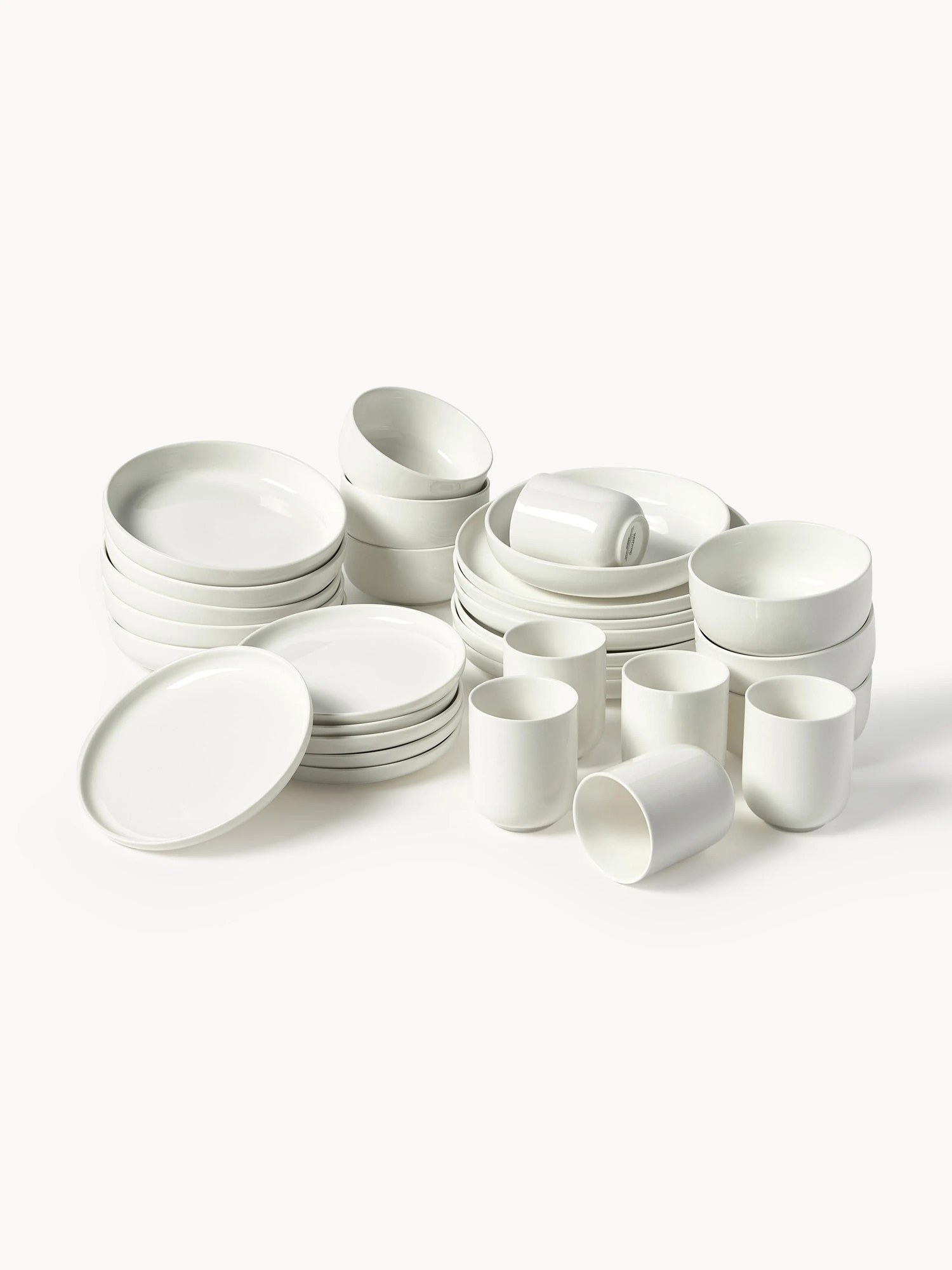 Porcelánová súprava riadu Nessa, 6 osôb, 30 ks