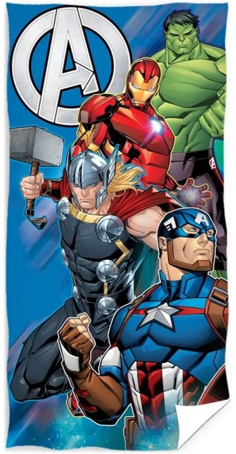 Bavlnená plážová osuška Avengers Endgame - 100% bavlna - 70 x 140 cm