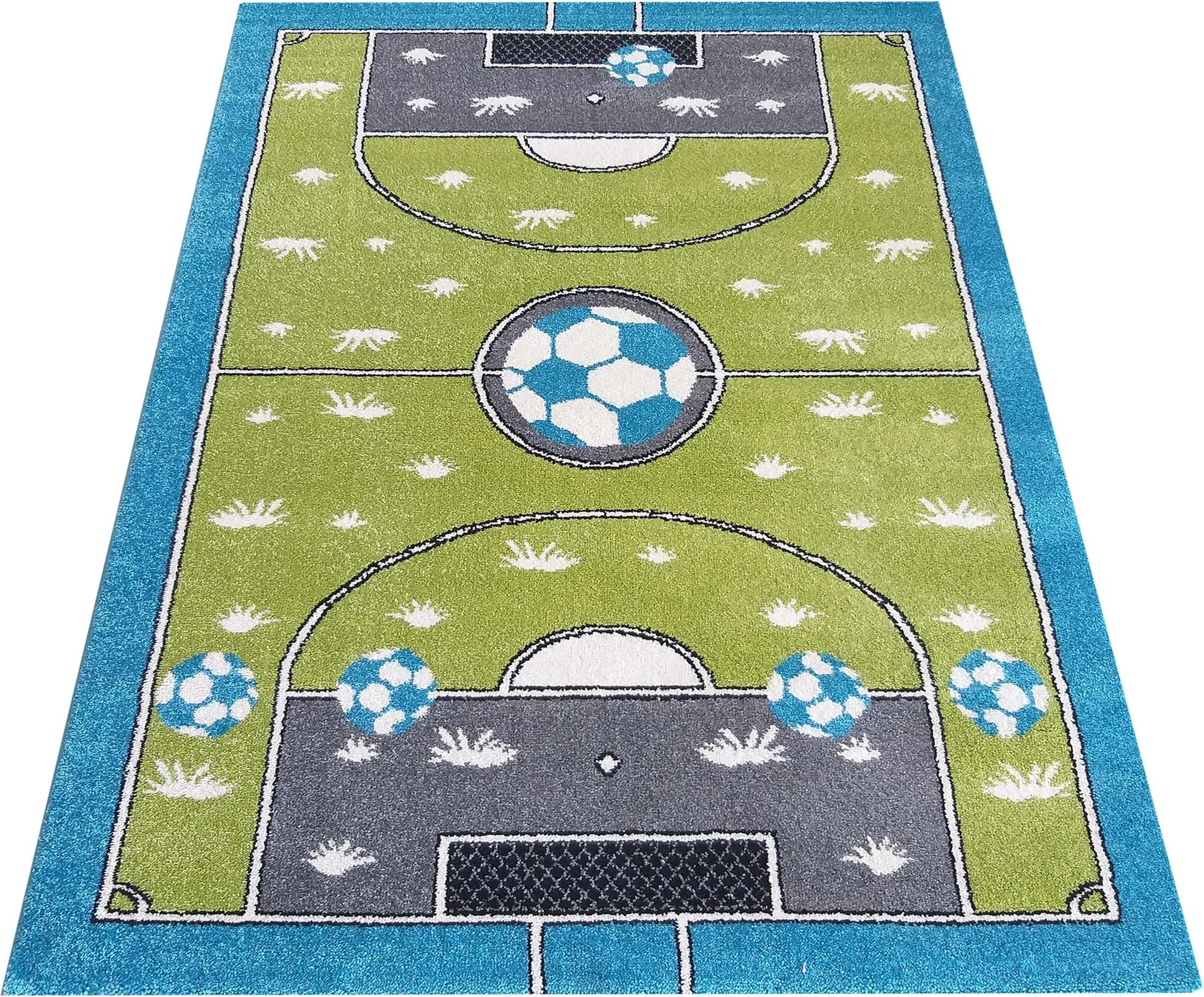 DY Detský koberec s motívom ihriska Bella 107 Rozmer: 200x290 cm