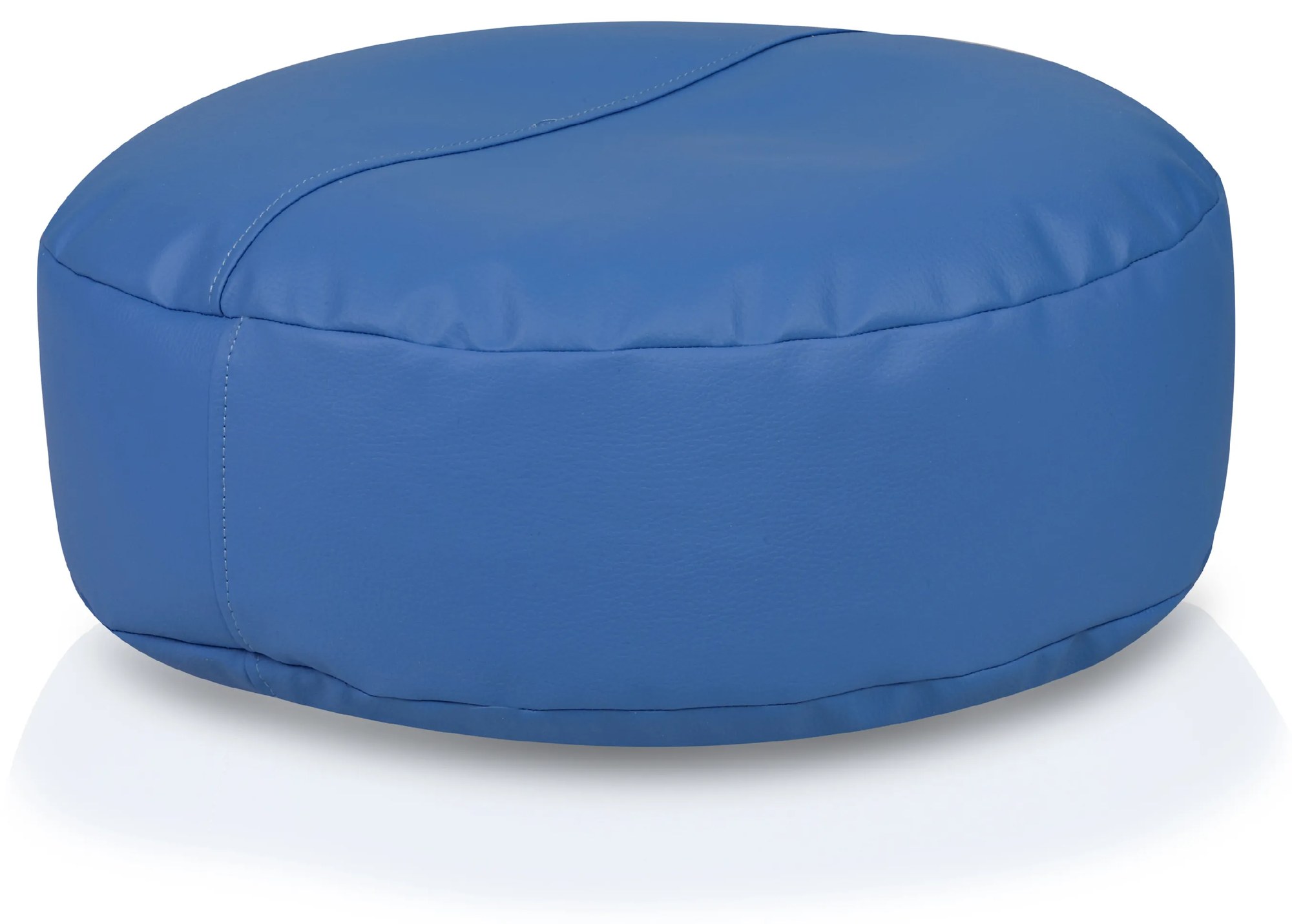 INTERMEDIC SK - Sedací vak 47x15 cm z ekokože | podnožka, podsedák, doplnkové sedenie Farba: E10 - Modrá svetlá (Ekokoža)