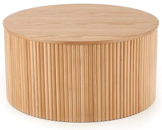 AKCIA Prírodný konferenčný stolík FEVIK 80x41 II. akosť