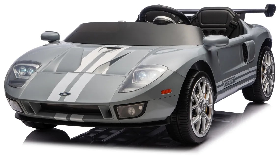 Elektrické autíčko pre deti Ford GT sivé