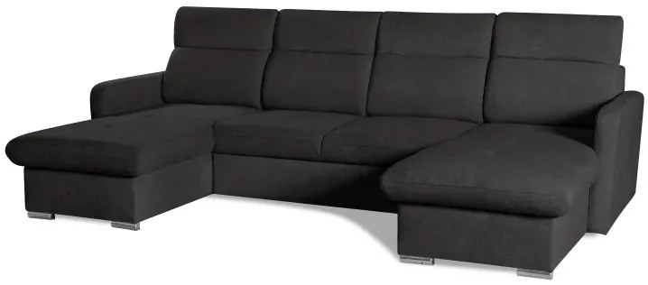 Sedacia súprava Emily U, sivá (tatum 283)