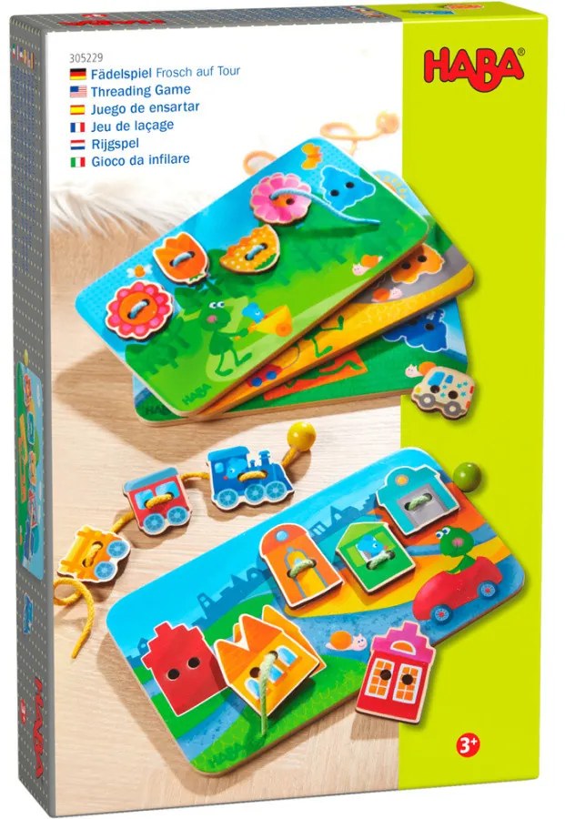 Prešívacia hra - Žabka na cestách