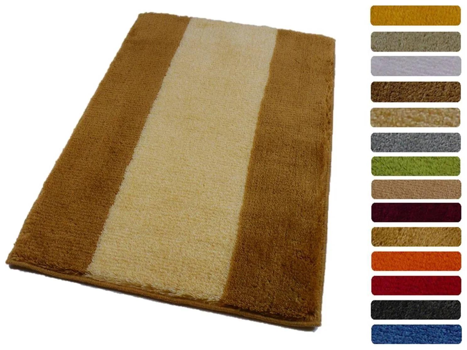 ROUTNER Kúpeľňová predložka ATHENA Medová 10303 - Medová / 50 x 50 cm 10303