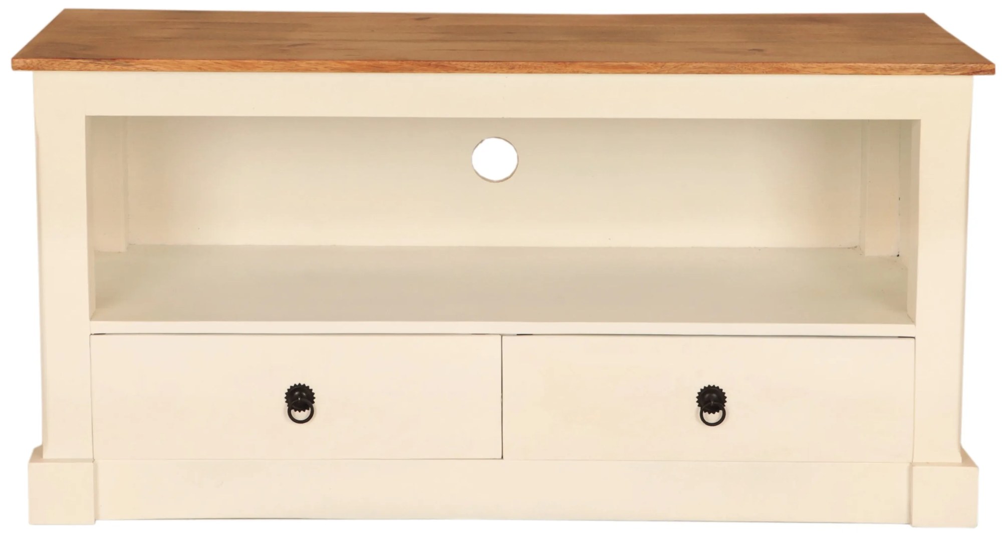 furniture-nabytek.cz - Drevený tv stolík z masívu mango 120x60x45
