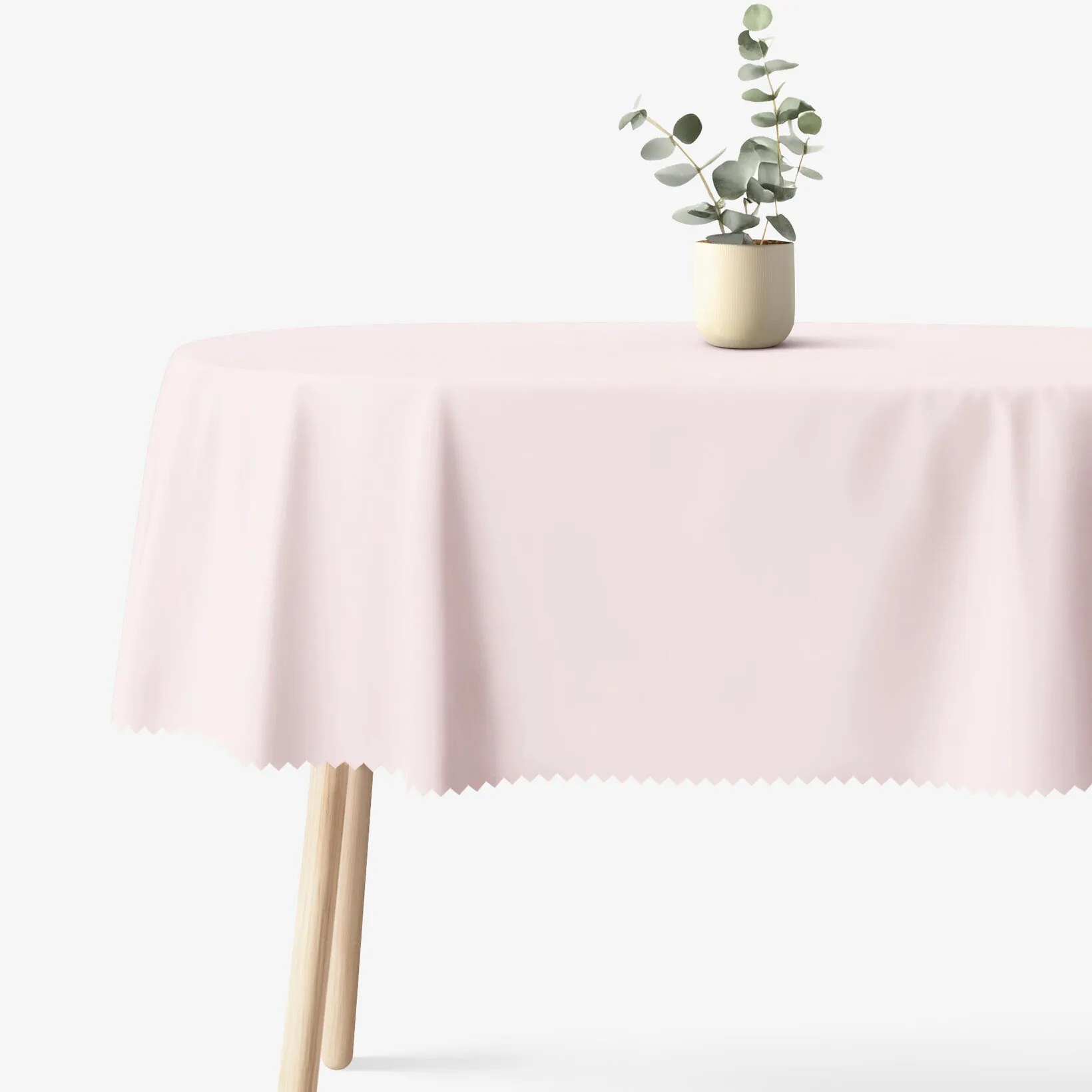 Goldea oválny teflónový obrus - ružový 120 x 160 cm