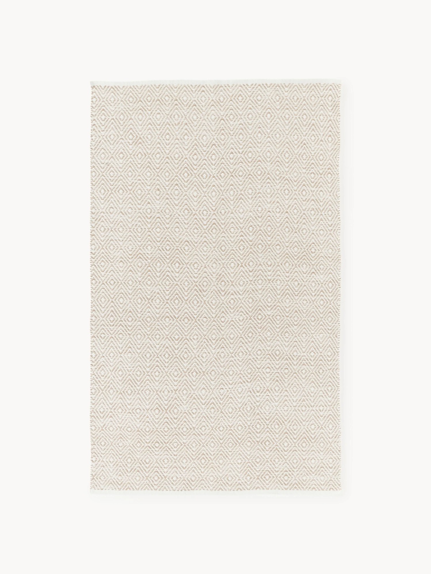 Ručne tkaný exteriérový koberec's vintage vzorom Rika