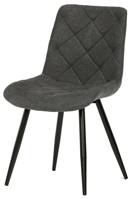 Autronic BONTEC Jedálenská stolička, hnedá, látka, CT-382 BR2 Farba: Šedá