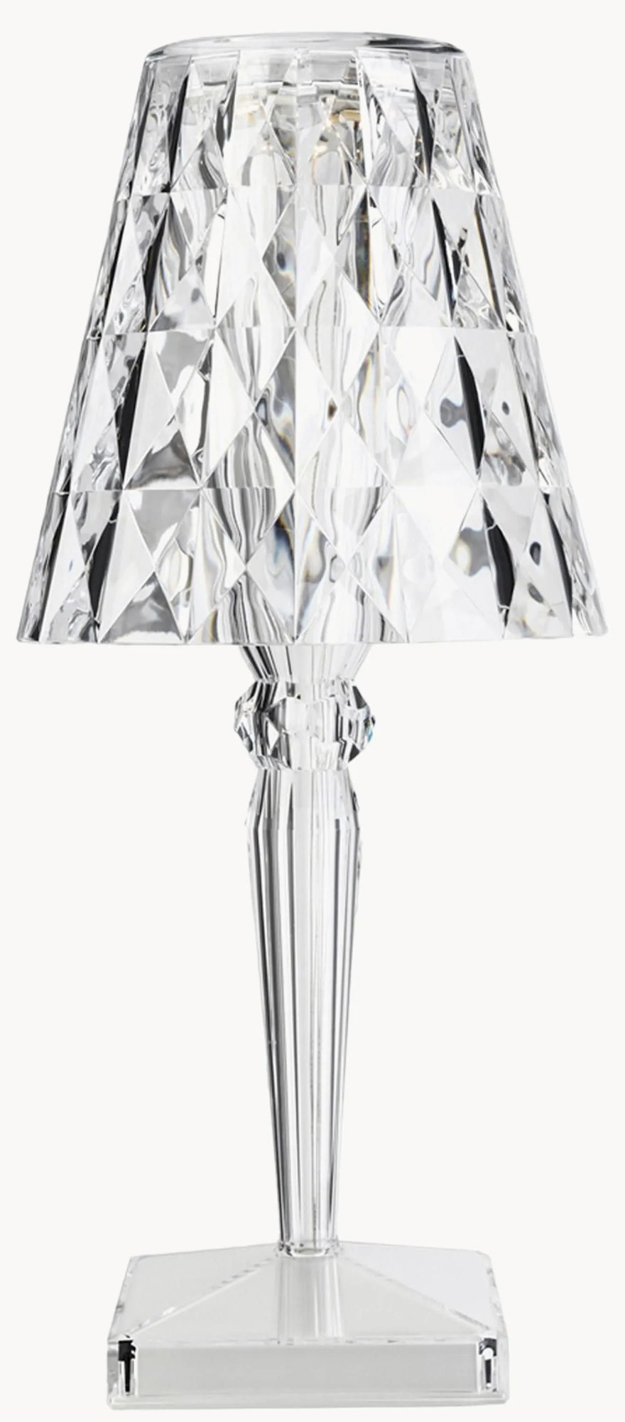 Prenosná stolová LED-lampa Big Battery, V 37 cm