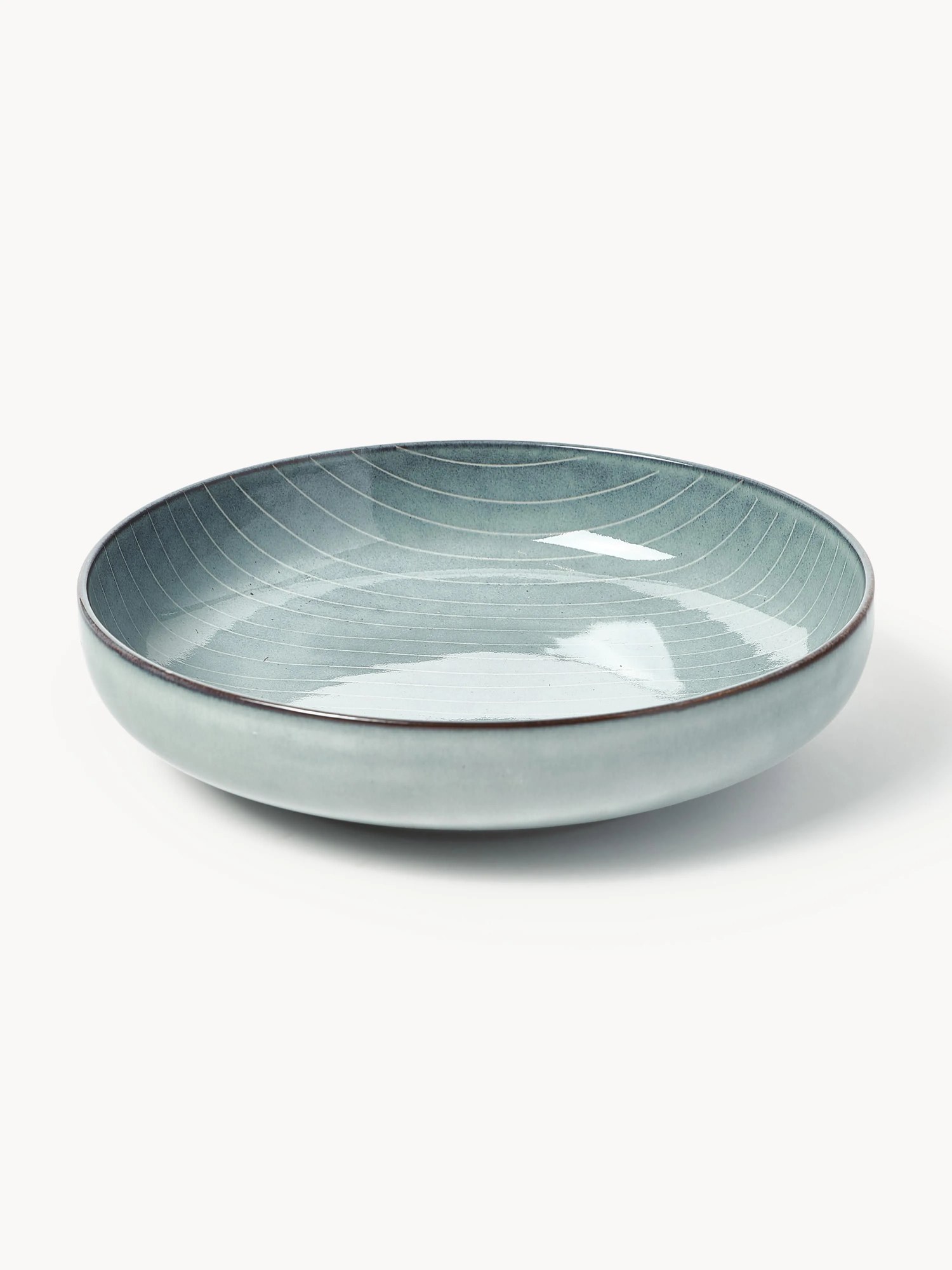 Ručne vyrobené misky Nordic Sea, Ø 22 cm, 4 ks
