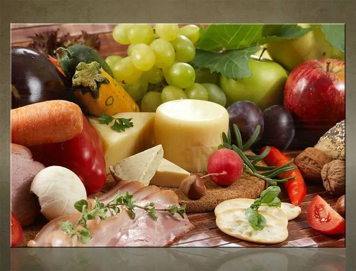 HD Obraz na stenu 1 dielny KUCHYŇA KU007O1 - 60x90 cm