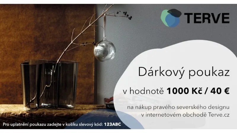 Vianočný darčekový poukaz na 40 €