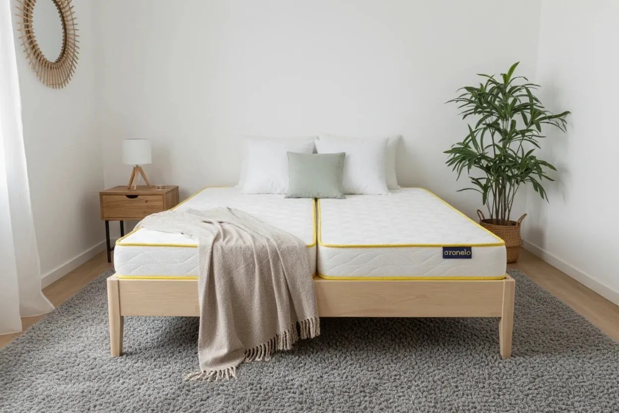 Matrace 1+1 Original ortopedické matrace 70x200 cm / 15 cm - antialergický poťah