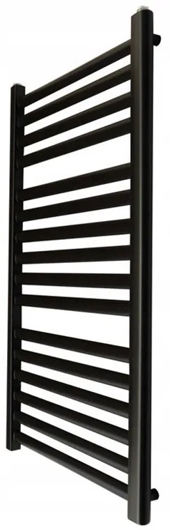 Regnis LE-P, vykurovacie teleso 540x1205mm, 627W, čierna, LE-P/120/50/BLACK