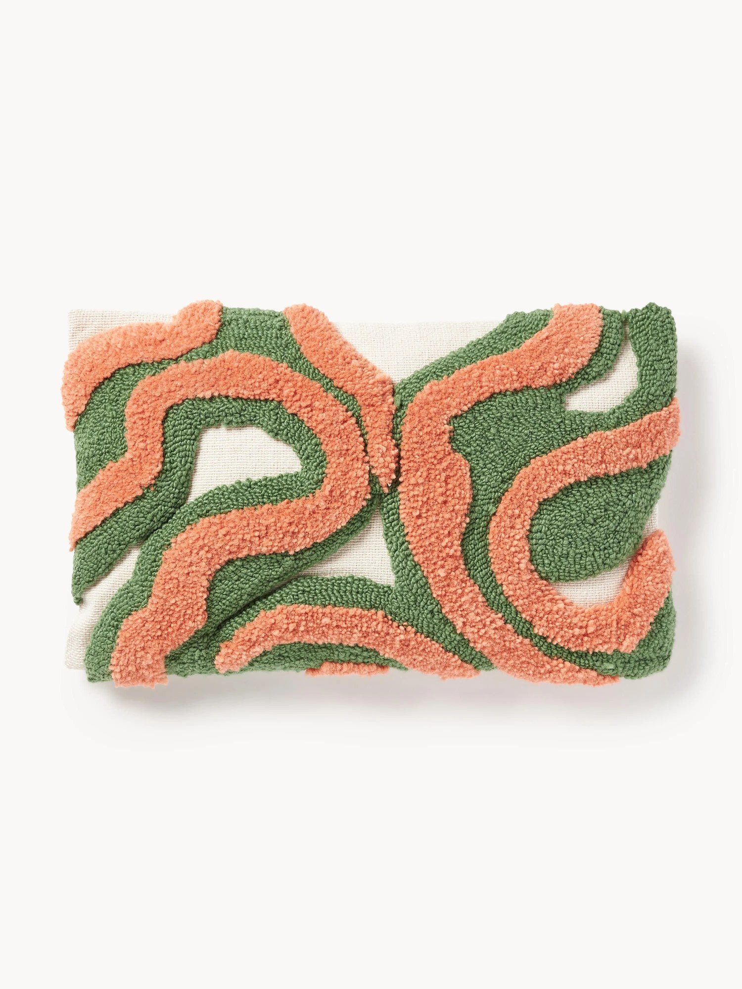 Ručne tuftovaný poťah na vankúš s tuftovaným dizajnom Jiri