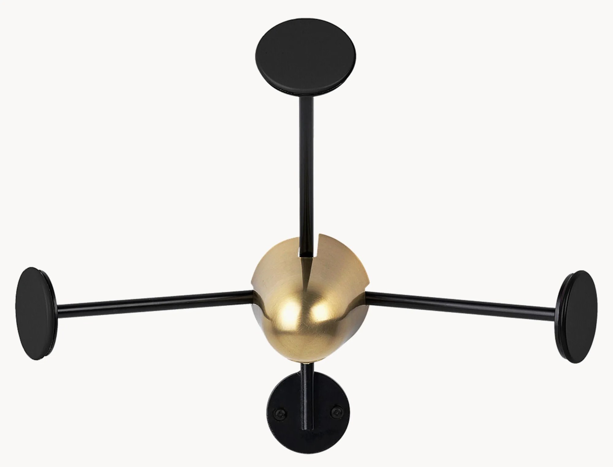 Kovový nástenný vešiak Matégot