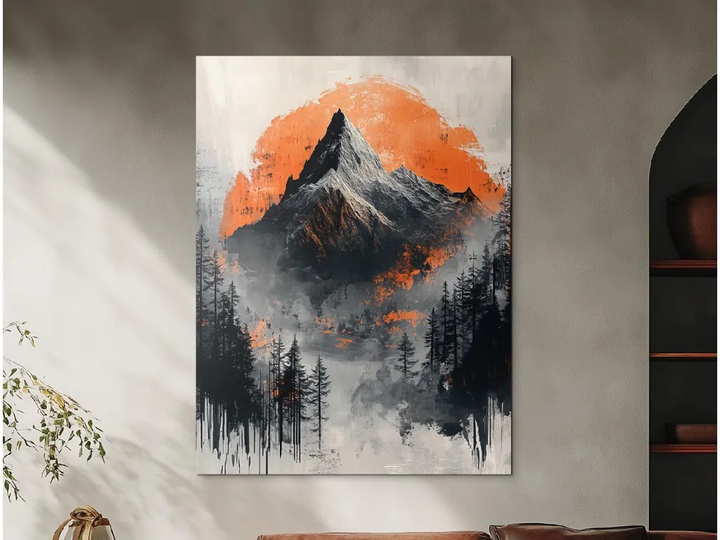 drevko | Obraz Horské svitanie