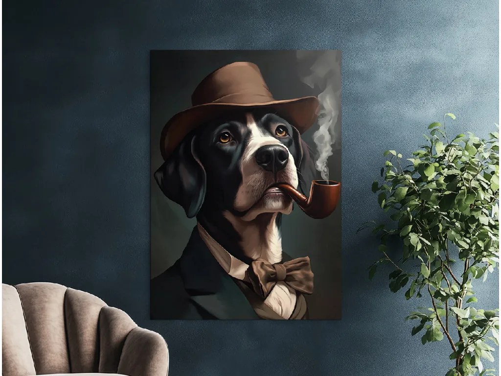 drevko | Obraz Pán Pointer so štýlom