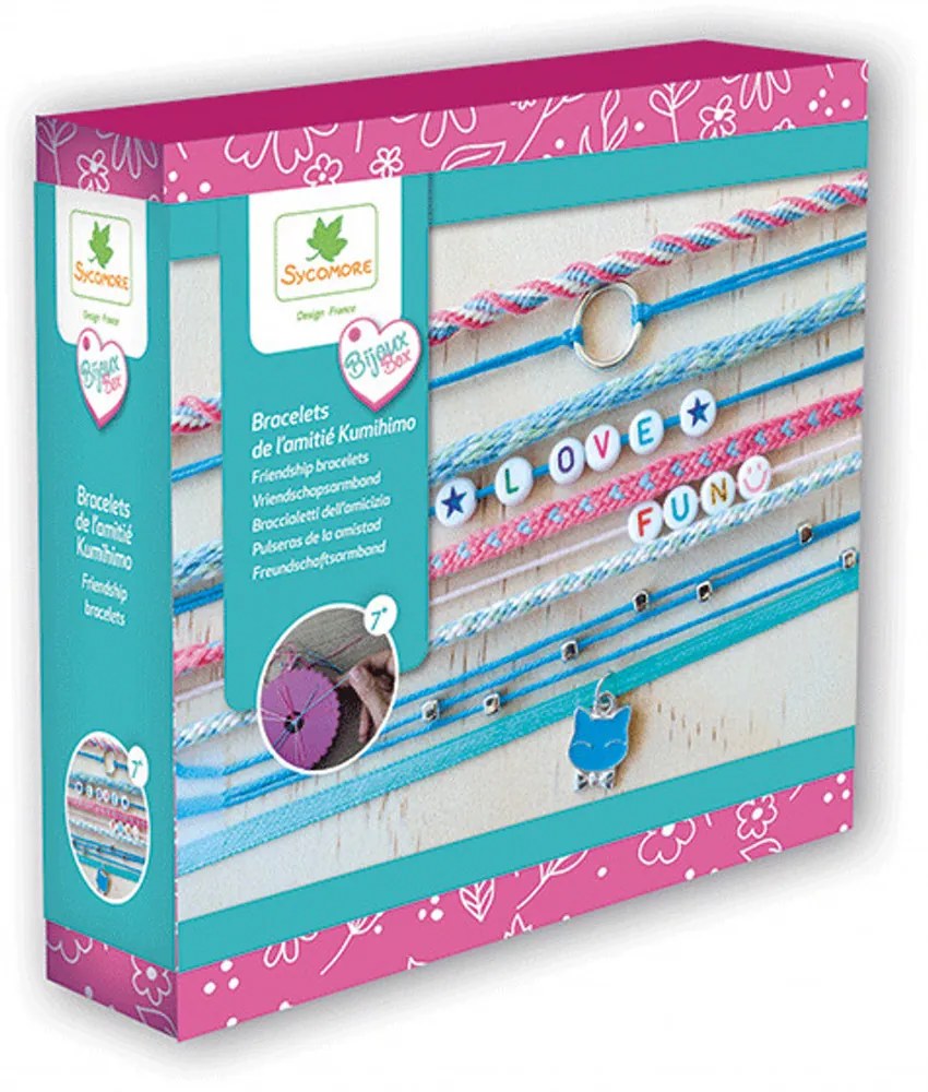 Výroba šperkov - náramky kumihimo