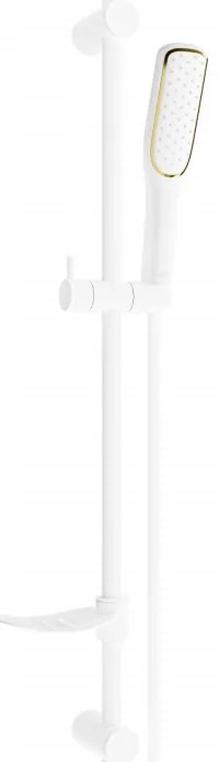 Mexen sprchový set DF49, biela/zlatá, 785494582-25