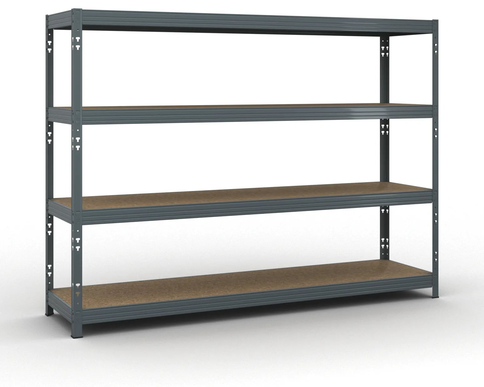Policový regál 1853 x 2400 x 600 mm, nosnosť 450kg