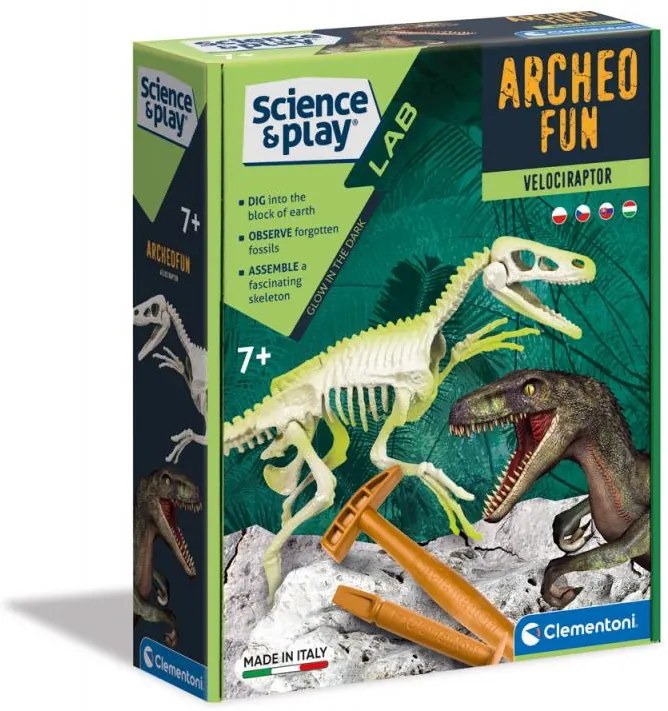 Vykopávky - Velociraptor