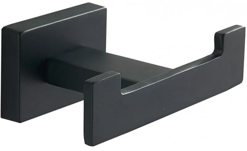 Mexen príslušenstvo, ARNO držiak na uteráky, 2-háčik, čierna, 7020735-70