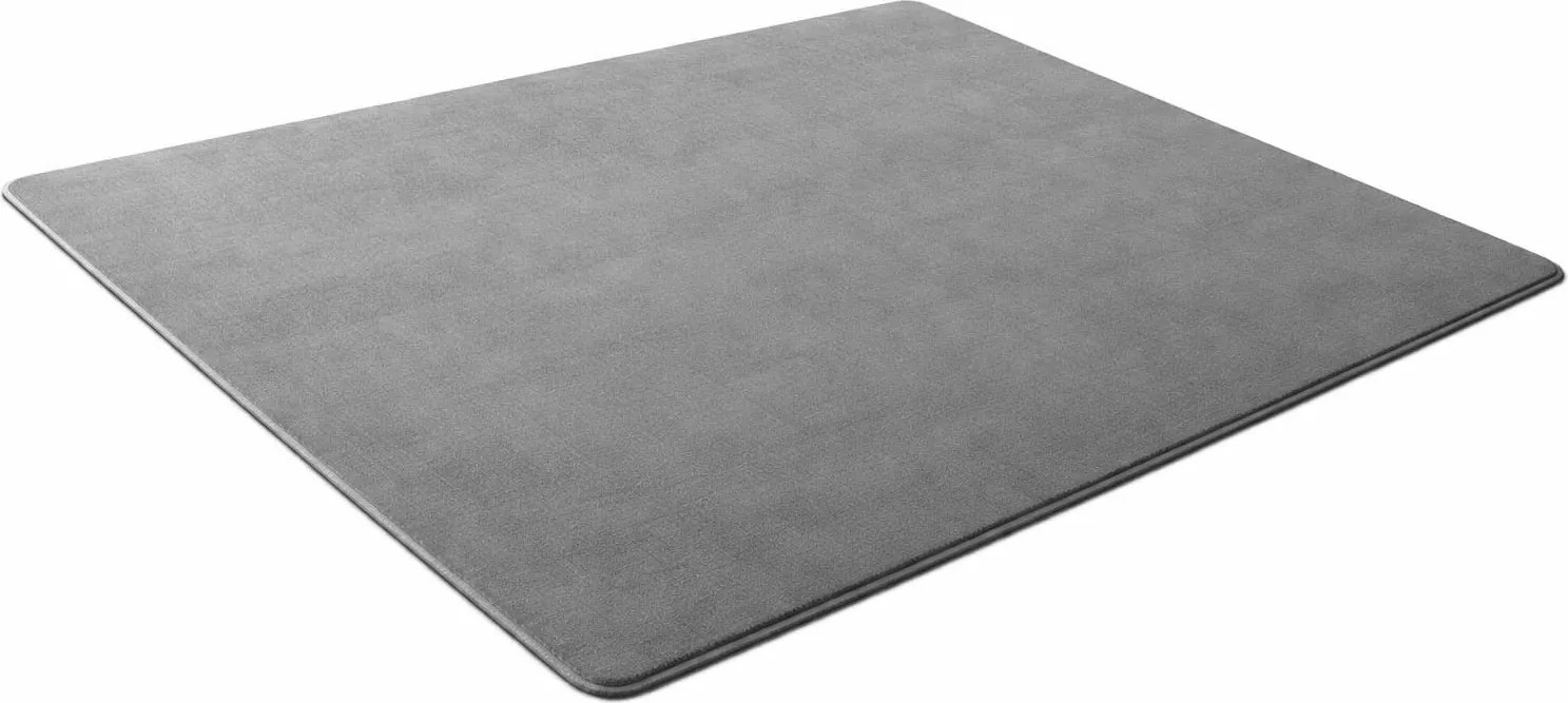 TZ Tmavosivý jednofarebný obdĺžnikový koberec Polar Rozmer: 120x160 cm