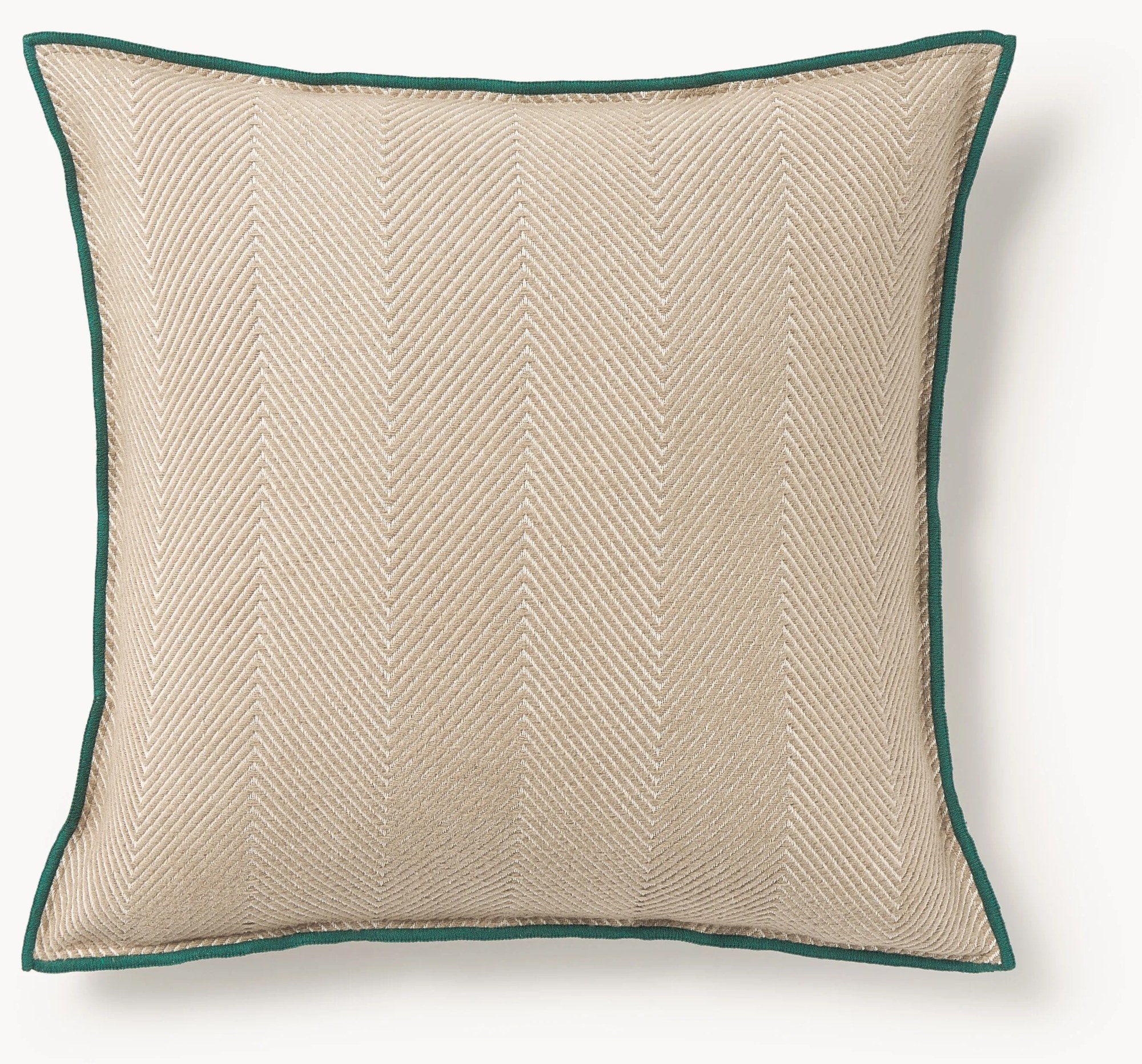 Poťah na vankúš so vzorom rybej kosti Agatha