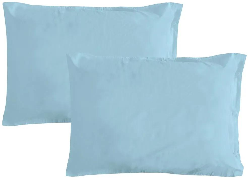 Gipetex Natural Dream Obliečka na vankúš talianskej výroby 100% bavlna - 2 ks sv.modrá - 2 ks 50x70 cm