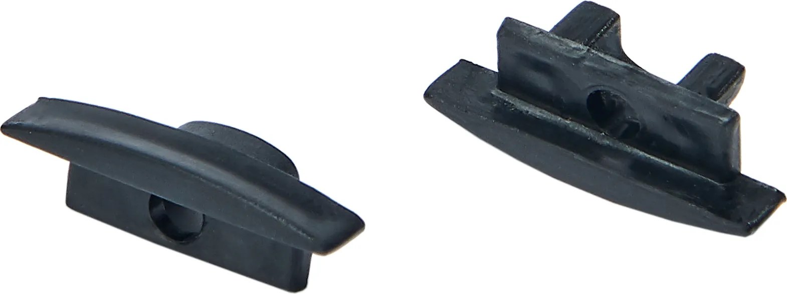 BERGE Koncové krytky profilov BRG-23 2 ks čierne