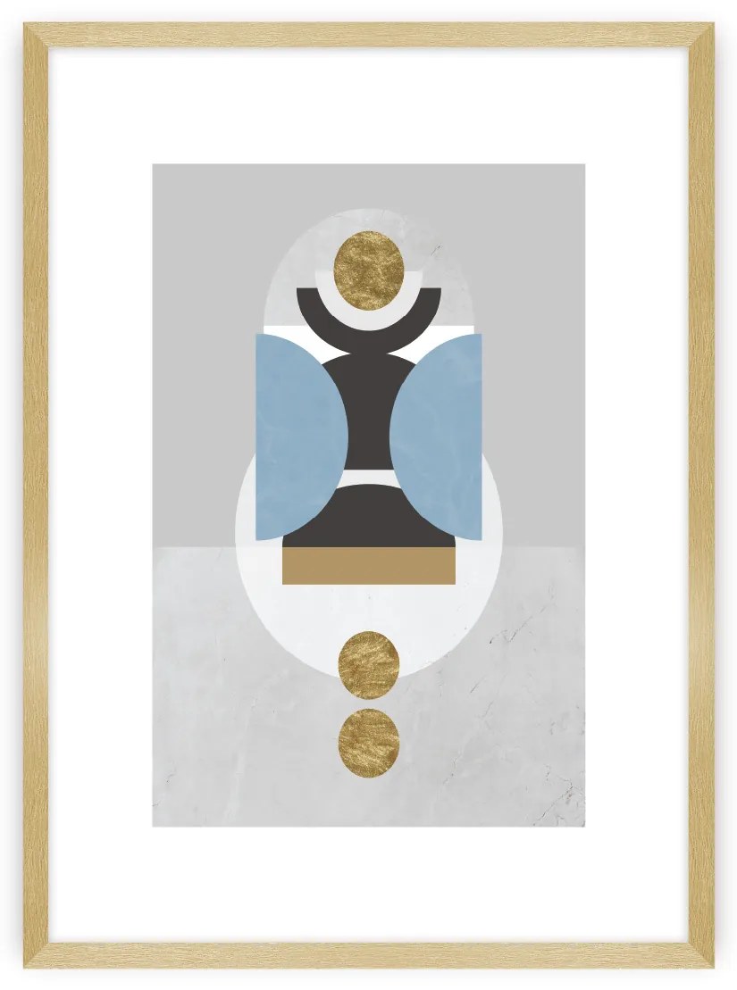 Plagát Geometric Shapes I