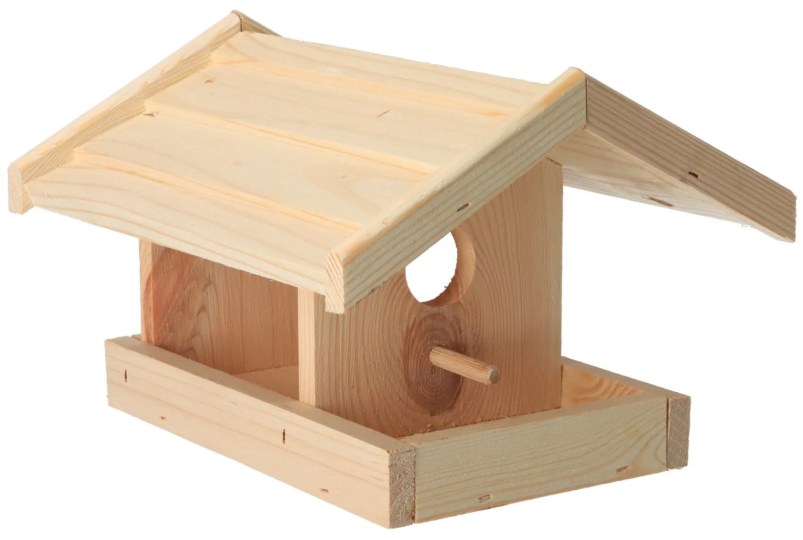 ČistéDrevo Drevené kŕmidlo pre vtáky borovica