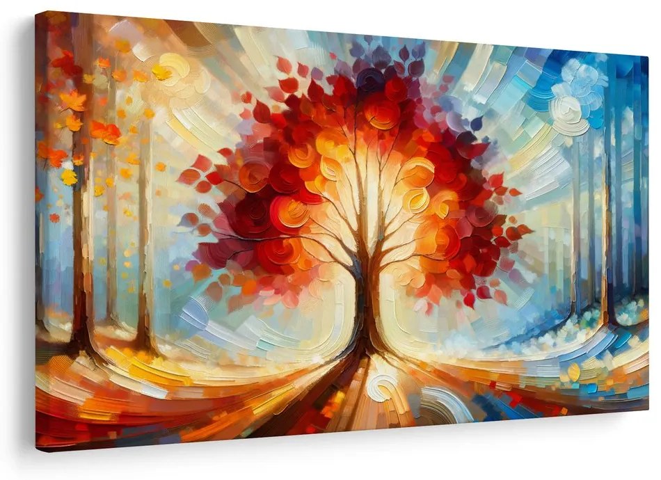 Obraz žiarivý strom života
