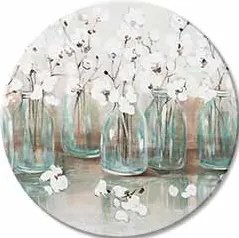 Okrúhly maľovaný obraz Obľúbená vôňa | rôzne rozmery