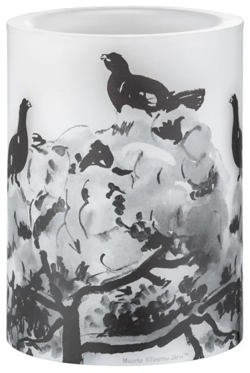 LED sviečka Winter Capercaillie 10cm