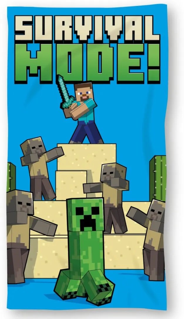 Detská osuška Minecraft 70X140cm Setino