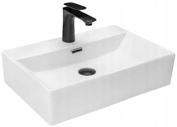 Rea Bonita umývadlo, 51 x 36 cm, biela, REA-U8701