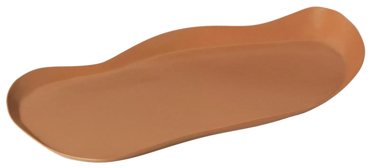Broste Kovový podnos Mie Caramel Cafe