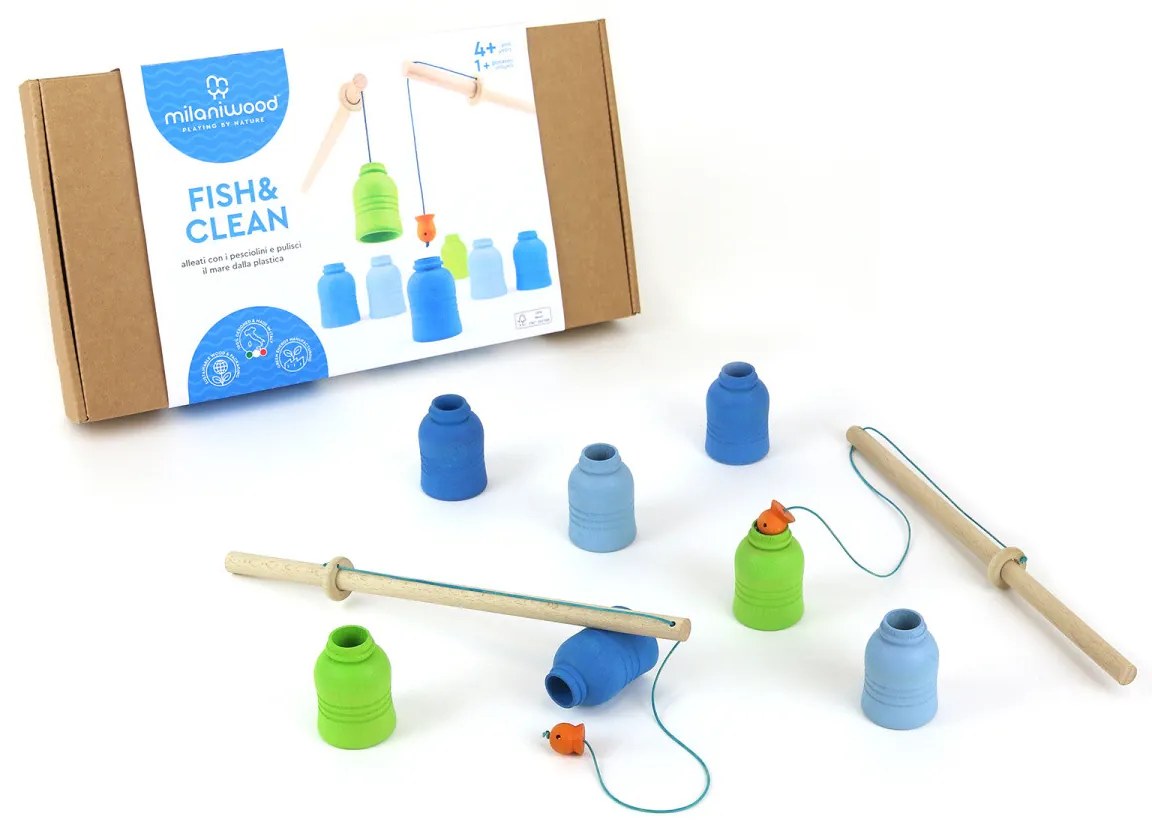 Milaniwood - Rybárčenie - záchrana mora pred plastmi
