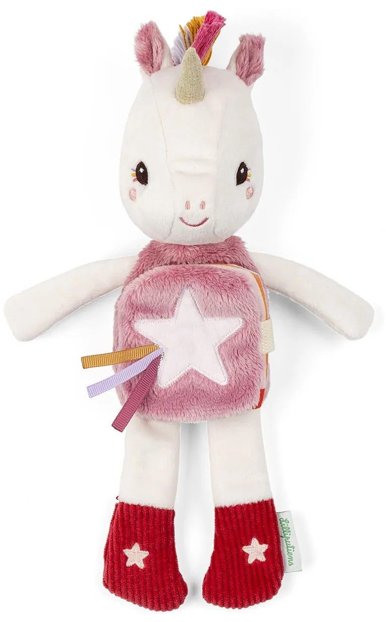 Lilliputiens – plyšová hračka s rozprávkou – jednorožec Lena