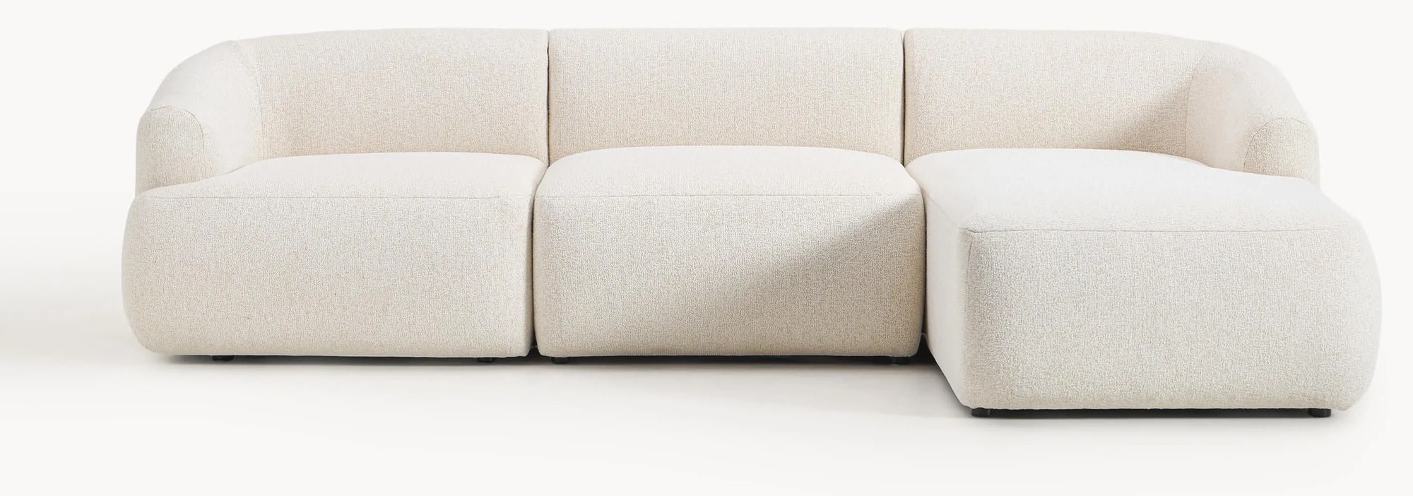 Modulárna buklé rohová pohovka Sofia (3-miestna)