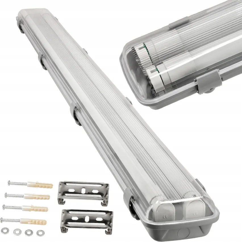 BERGE LED hermetické svietidlo IP65 - 120 cm pre dielňu