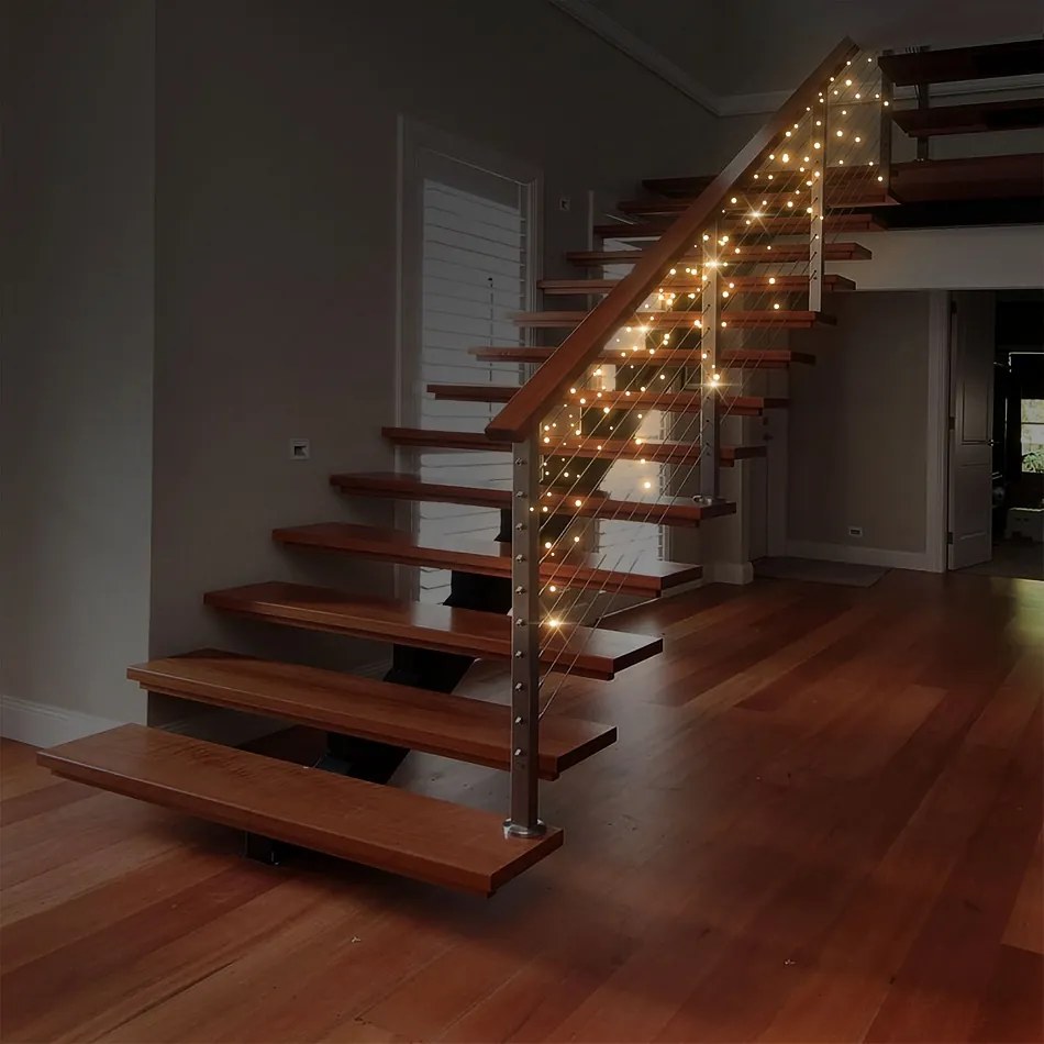 DECOLED LED světelná sada na dům, HOBBY, 4+1 zdarma, teple bílá, transparent do Interiéru