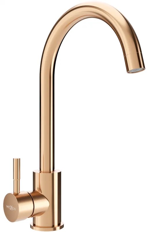 Mexen FOGGIA - Vysoká batéria/drezová, ružové zlato, 671800-60