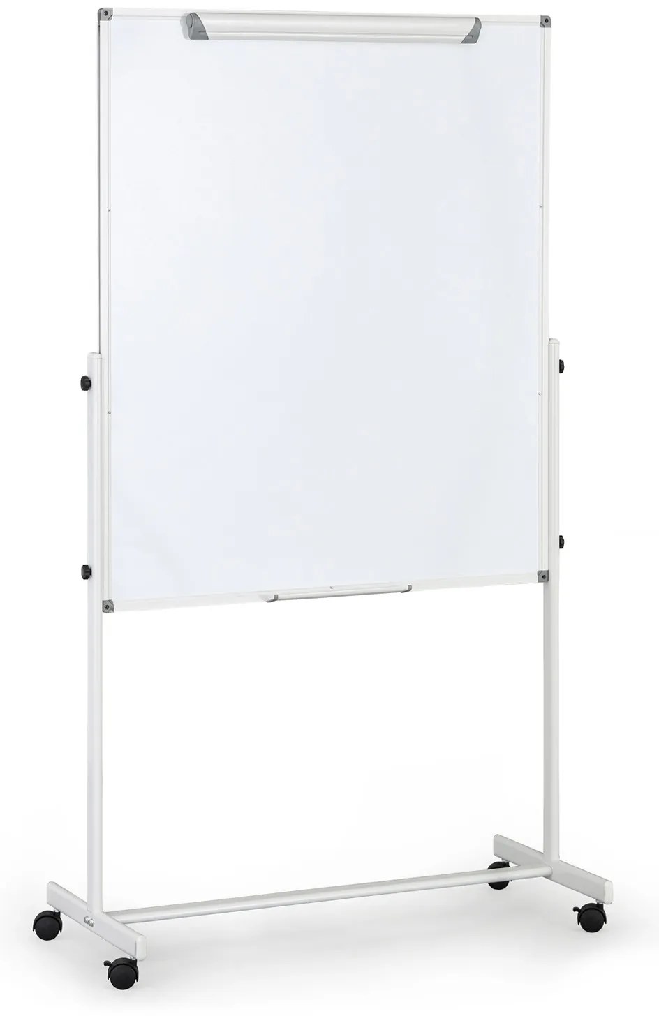 Mobilná tabuľa, flipchart, kombinovaný povrch, 1200 x 1000 mm