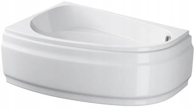 Cersanit Joanna New, rohová vaňa ľavá 150x95cm, biela, S301-167