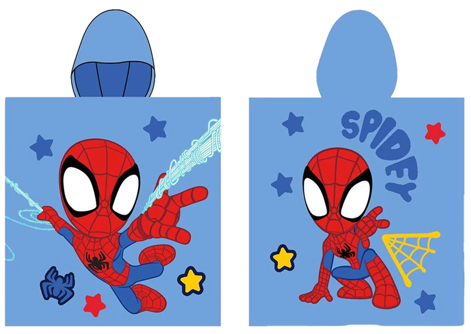 Detské pončo 50 × 115 cm ‒ Spidey Zasahuje