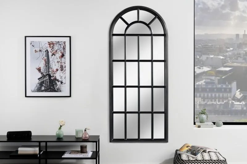 Nástenné zrkadlo Castillo 140cm čierne Nástenné zrkadlo Castillo 140cm čierne